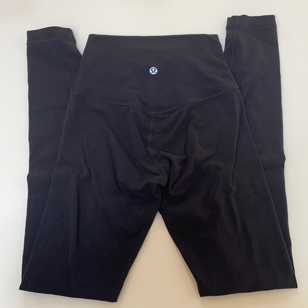 Black lululemon align leggings